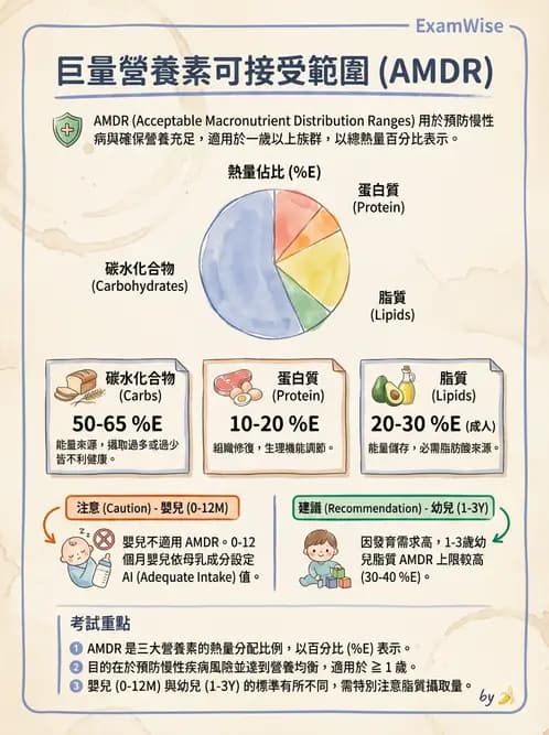營養 - DRIs與飲食指南 - AI 圖文解析預覽