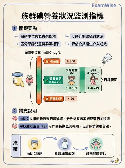 營養 - 生化指標與營養缺乏 - AI 圖文解析預覽