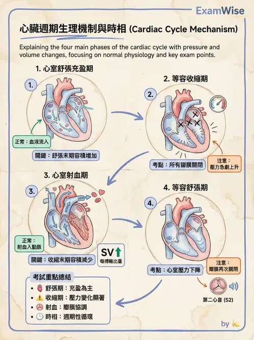 營養 - 心血管系統生理學 - AI 圖文解析預覽