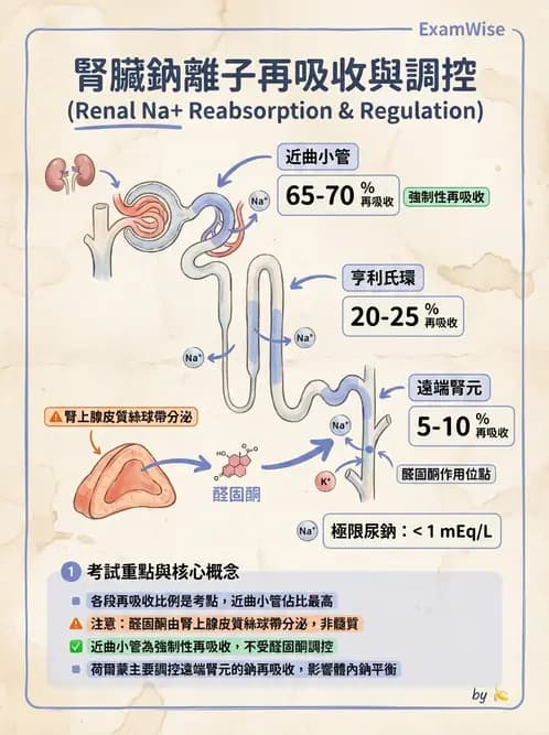 營養 - 腎臟與泌尿生理學 - AI 圖文解析預覽