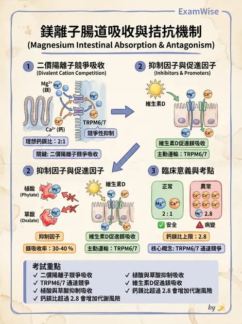 營養 - 巨量礦物質營養素 - AI 圖文解析預覽