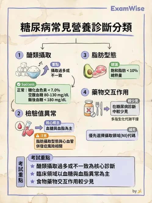 營養 - 糖尿病與代謝症候群 - AI 圖文解析預覽