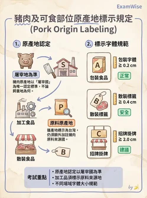 營養 - 製程衛生規範、標示法規與供應管理 - AI 圖文解析預覽