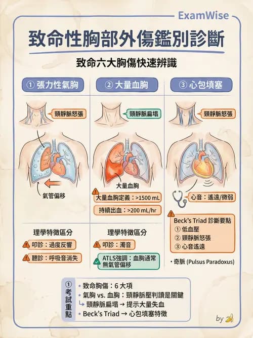 專師 - 胸腹部創傷 - AI 圖文解析預覽