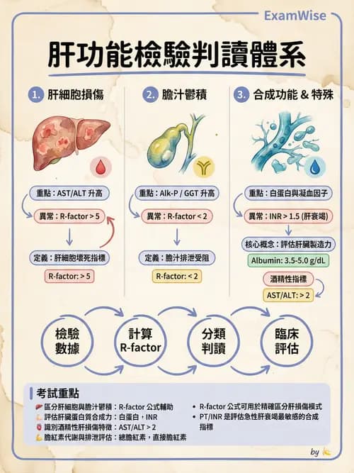 專師 - 肝炎與肝功能 - AI 圖文解析預覽
