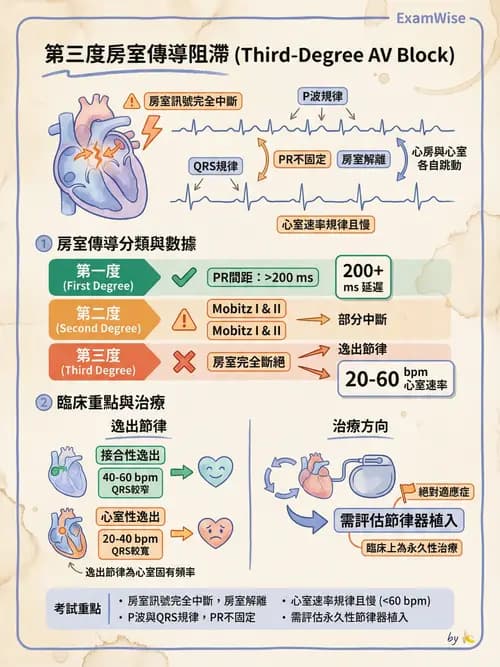 專師 - 心律不整與ECG判讀 - AI 圖文解析預覽