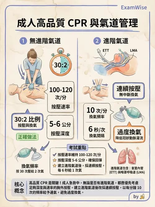 專師 - CPR與復甦後照護 - AI 圖文解析預覽