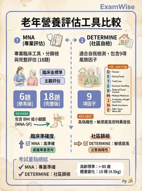 營養 - 營養篩檢與評估量表 - AI 圖文解析預覽