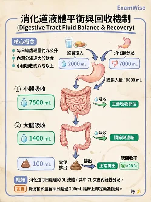 營養 - 消化系統生理學 - AI 圖文解析預覽