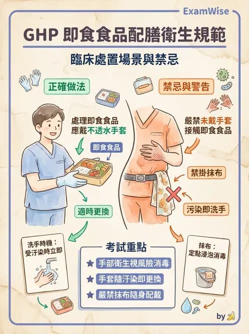 營養 - 食品安全衛生管理 - AI 圖文解析預覽