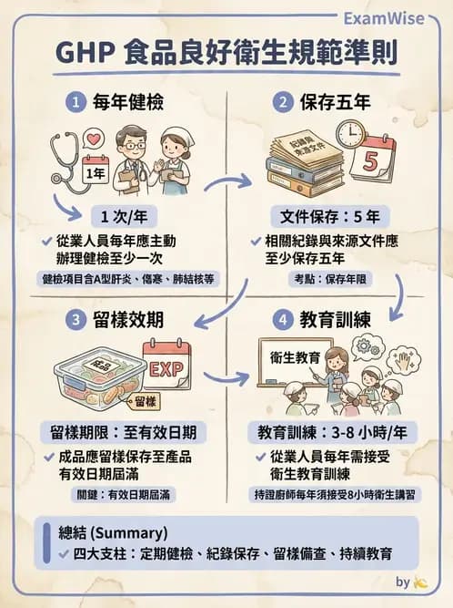 GHP - 食品良好衛生規範 - AI 圖文解析預覽