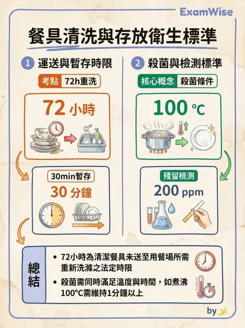 營養 - 餐飲人員衛生與操作規範 - AI 圖文解析預覽