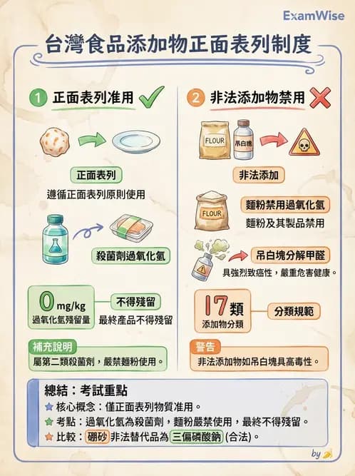 營養 - 食品添加物 - AI 圖文解析預覽