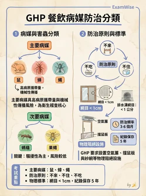 營養 - 餐飲場所設施與食材管理 - AI 圖文解析預覽