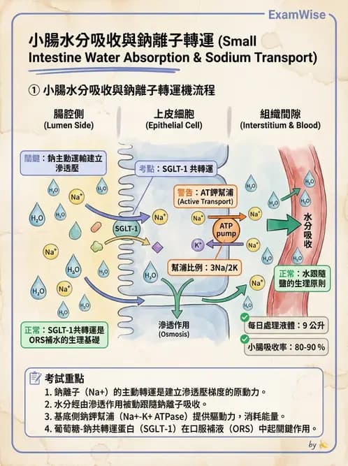 營養 - 消化系統生理學 - AI 圖文解析預覽