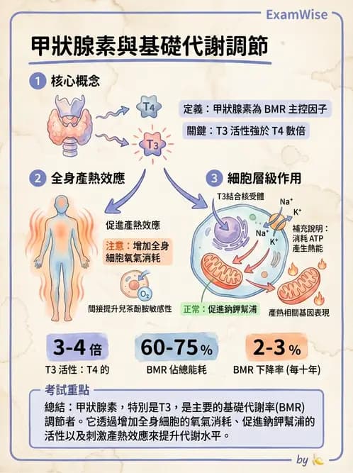 營養 - 內分泌與代謝生理學 - AI 圖文解析預覽