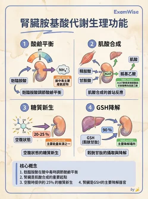 營養 - 蛋白質與胺基酸代謝 - AI 圖文解析預覽