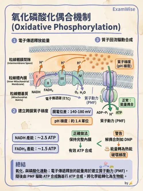 營養 - 能量代謝 - AI 圖文解析預覽