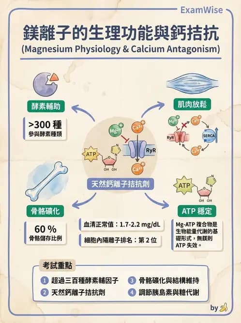 營養 - 巨量礦物質營養素 - AI 圖文解析預覽