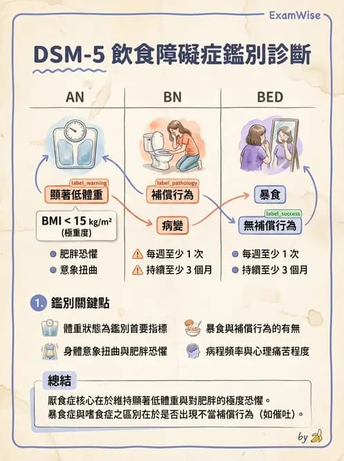 營養 - 體重管理與攝食異常 - AI 圖文解析預覽