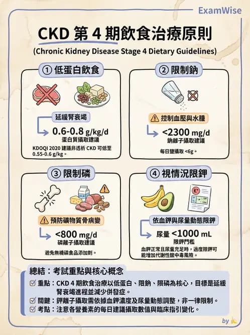 營養 - 腎臟疾病飲食治療 - AI 圖文解析預覽