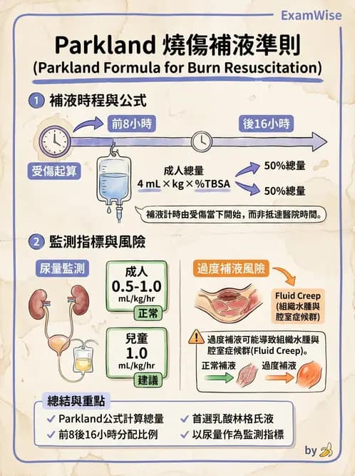 營養 - 燒燙傷與外傷重症營養 - AI 圖文解析預覽