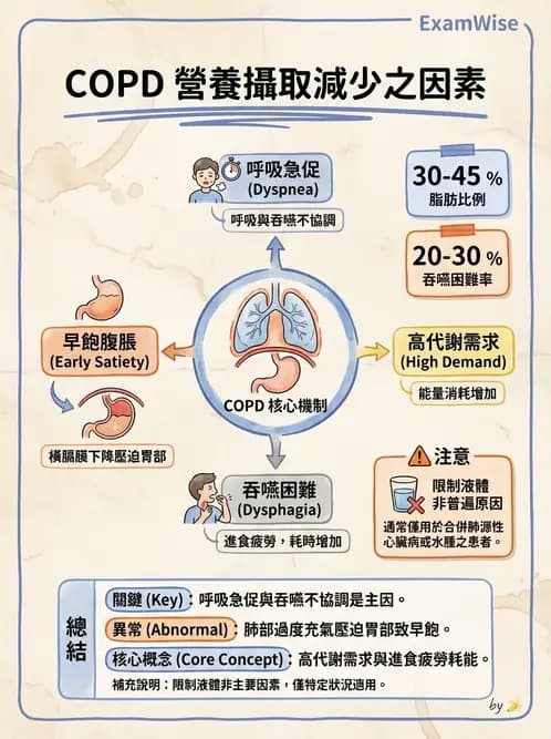 營養 - 呼吸系統疾病 - AI 圖文解析預覽