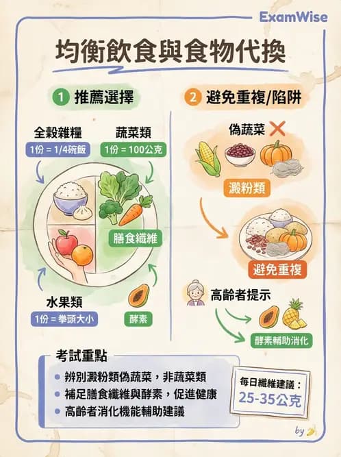 營養 - 機構供膳類型與特殊對象飲食設計 - AI 圖文解析預覽