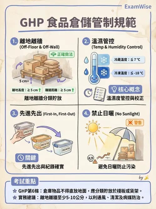營養 - 庫房管理、食材貯存與盤點 - AI 圖文解析預覽