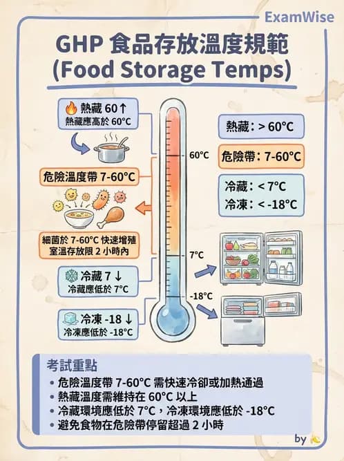 營養 - 製程衛生規範、標示法規與供應管理 - AI 圖文解析預覽