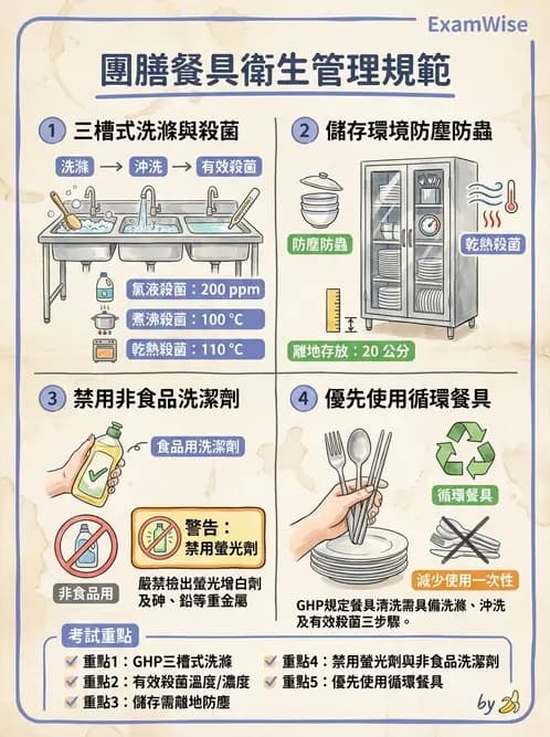 營養 - 食品安全衛生管理 - AI 圖文解析預覽