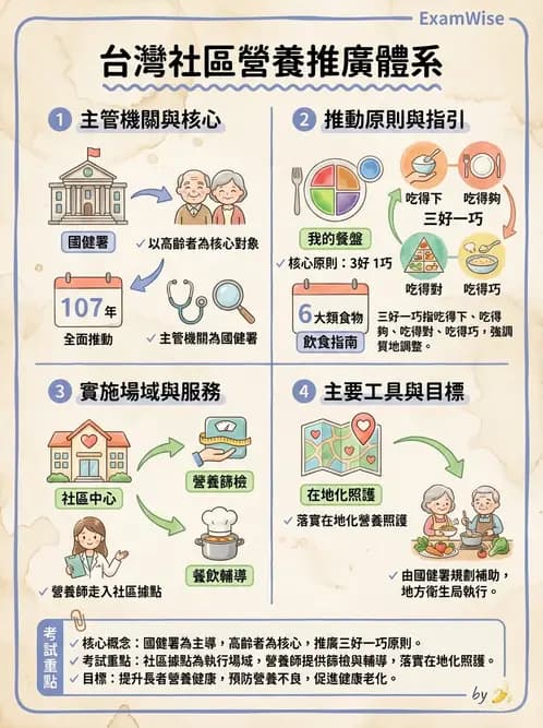 營養 - 長照與高齡營養政策 - AI 圖文解析預覽