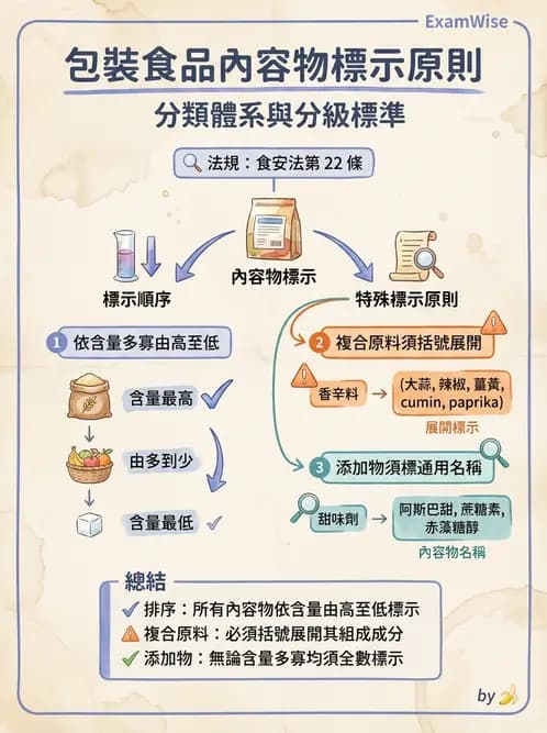 營養 - 食品標示與營養宣稱法規 - AI 圖文解析預覽