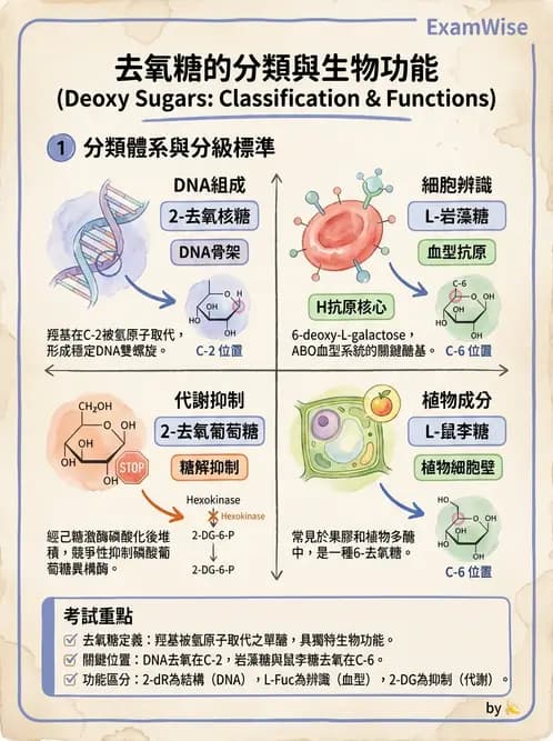 營養 - 醣類代謝 - AI 圖文解析預覽