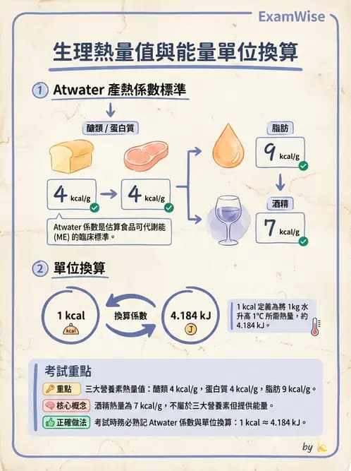 營養 - 能量平衡與食慾控制 - AI 圖文解析預覽