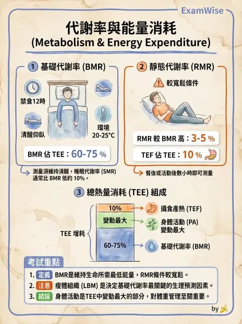 營養 - 能量平衡與食慾控制 - AI 圖文解析預覽