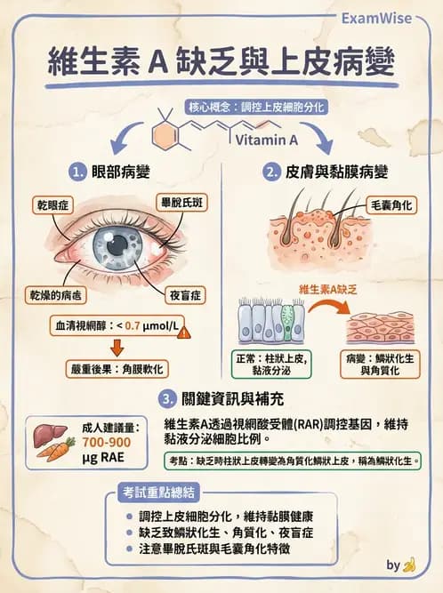 營養 - 維生素A - AI 圖文解析預覽