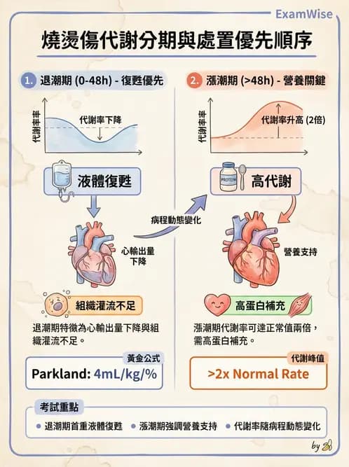 營養 - 燒燙傷與外傷重症營養 - AI 圖文解析預覽