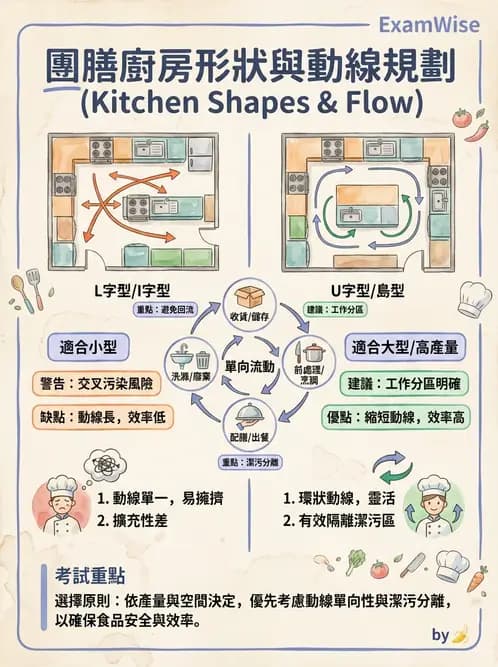 營養 - 廚房設計與設備管理 - AI 圖文解析預覽
