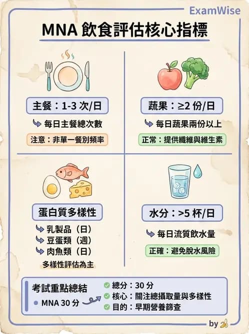 營養 - 營養篩檢與評估量表 - AI 圖文解析預覽