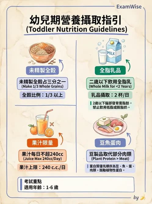 營養 - DRIs與飲食指南 - AI 圖文解析預覽