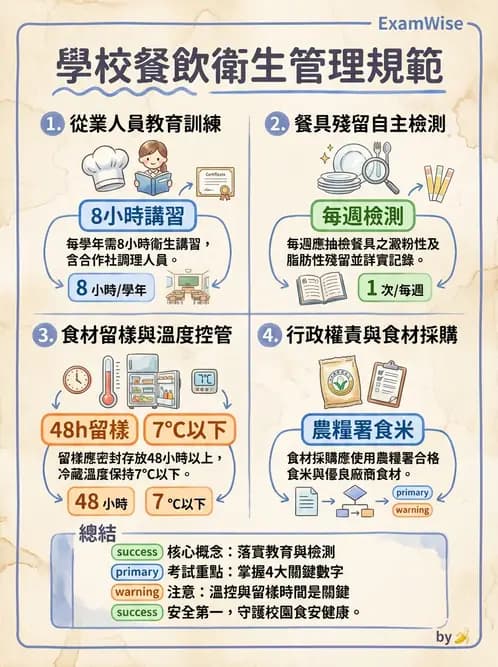 營養 - 學校營養政策 - AI 圖文解析預覽