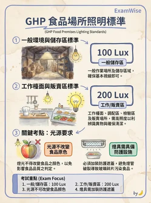 GHP - 食品良好衛生規範 - AI 圖文解析預覽