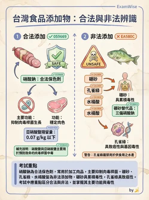 營養 - 食品添加物 - AI 圖文解析預覽