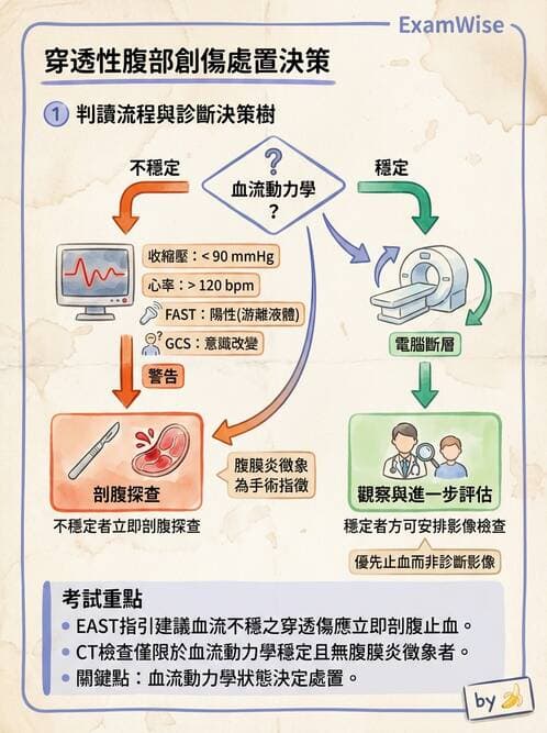 專師 - 胸腹部創傷 - AI 圖文解析預覽