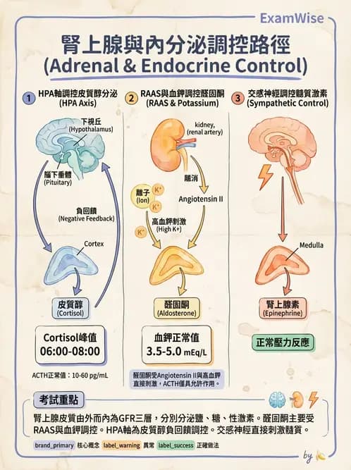 營養 - 內分泌與代謝生理學 - AI 圖文解析預覽