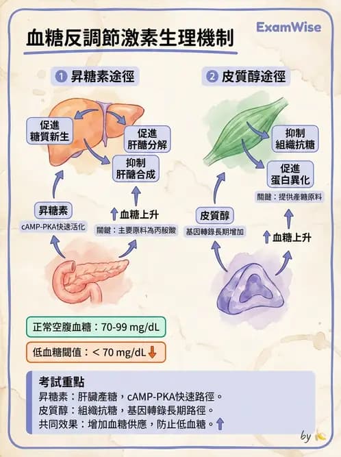 營養 - 醣類代謝 - AI 圖文解析預覽