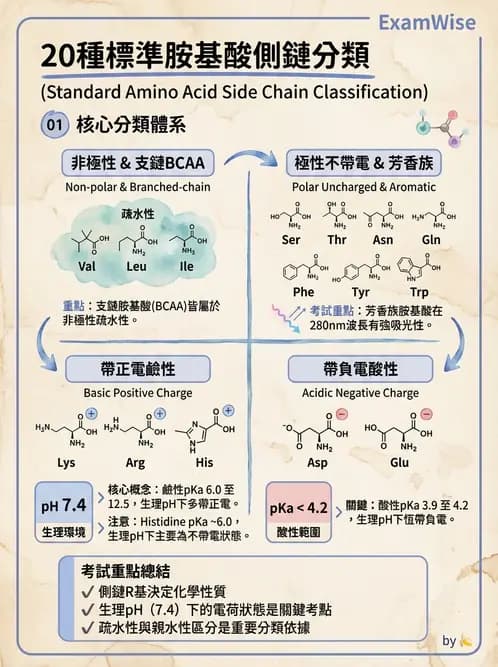 營養 - 蛋白質與胺基酸代謝 - AI 圖文解析預覽