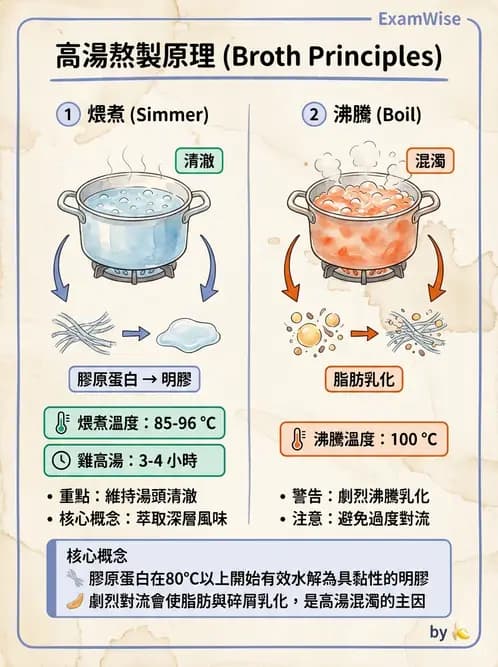 營養 - 烹調技法、油脂品質與供應管理 - AI 圖文解析預覽