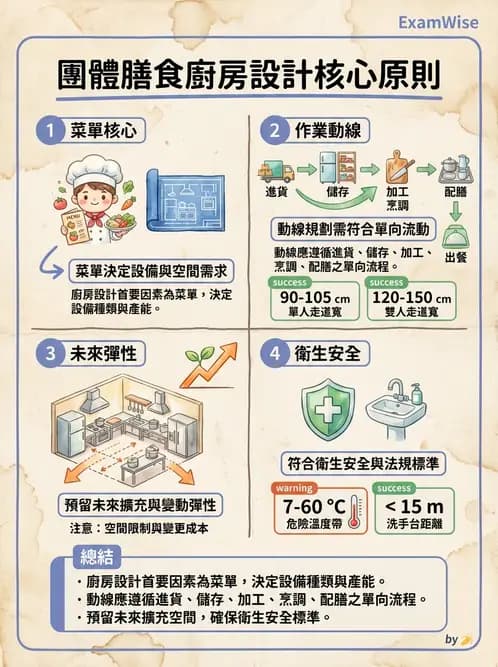 營養 - 廚房設計與設備管理 - AI 圖文解析預覽
